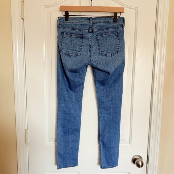 Rag & Bone Women's Skinny Jeans Capri Light Wash Size 25 - Picture 4 of 13